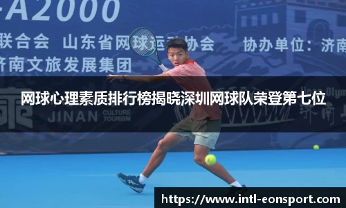 网球心理素质排行榜揭晓深圳网球队荣登第七位